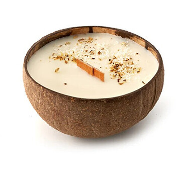 Sviečka v kokose - vôňa Kvitnúce jazmín